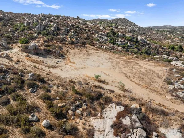 a view of city and mountain