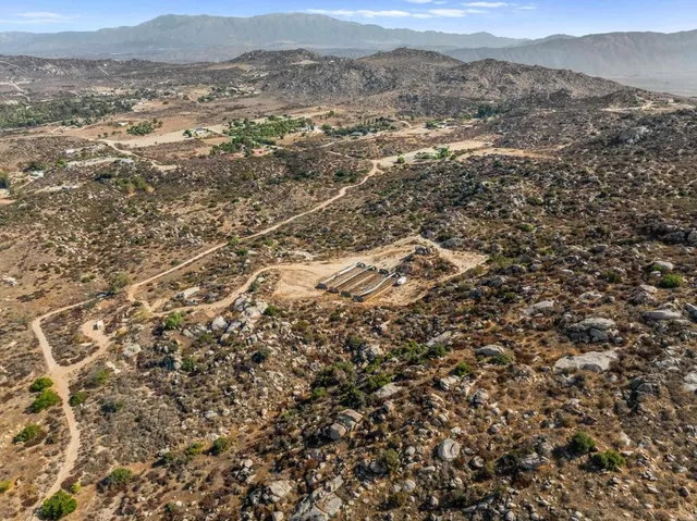 a view of city and mountain