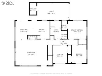 1745 Greenwood Avenue Reedsport, OR 97467 - Photo 46 of 46 Floor Plan