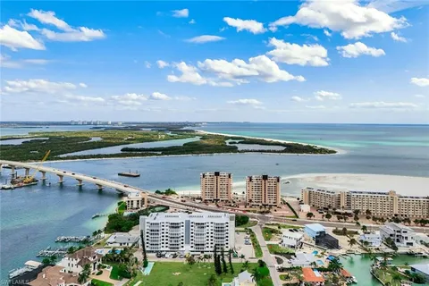 a view of a city with lots of lake