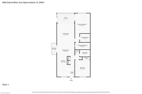 $650,000 | 8402 Estero Boulevard, Unit 601, Fort Myers Beach, FL 33931