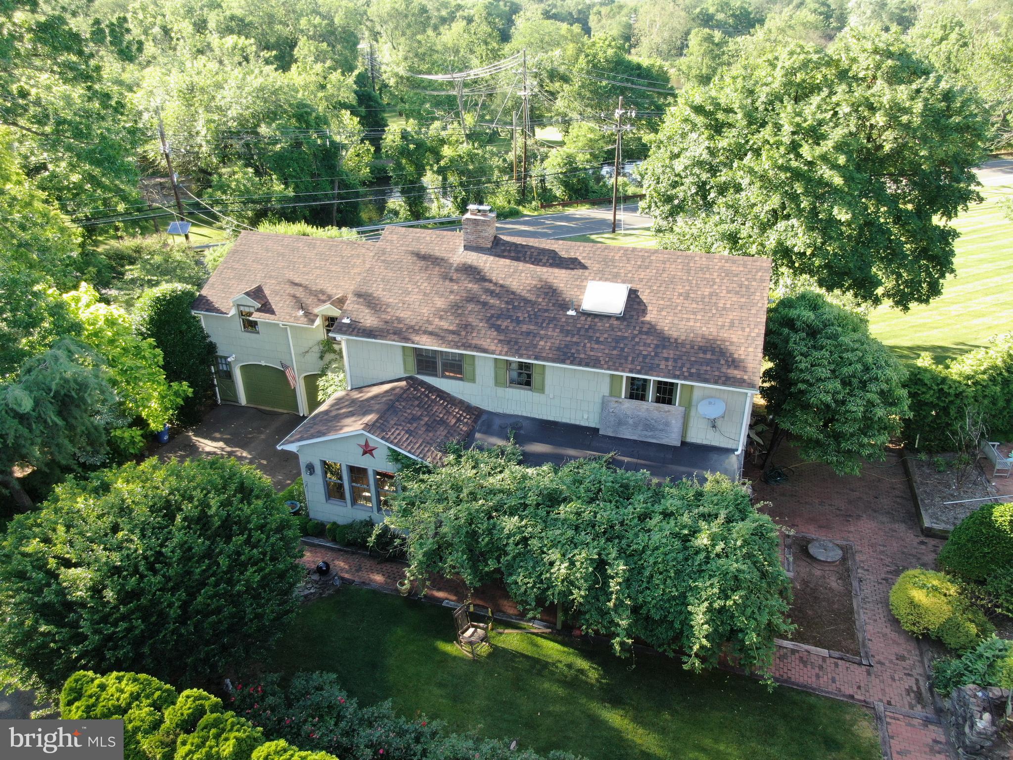 545 Weston Canal Road Somerset, NJ 08873 - Photo 20 of 41 an aerial view of a house with a yard
