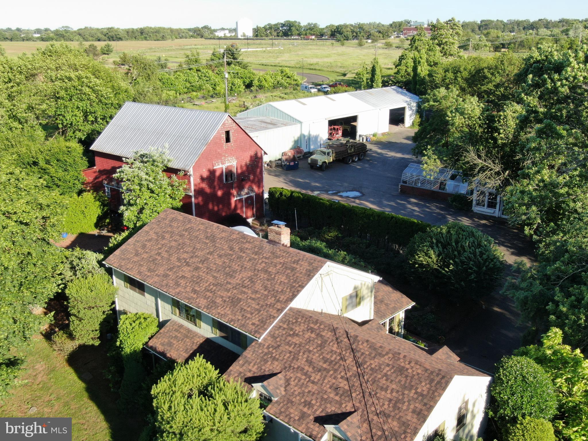 545 Weston Canal Road Somerset, NJ 08873 - Photo 32 of 41 an aerial view of a house with a garden