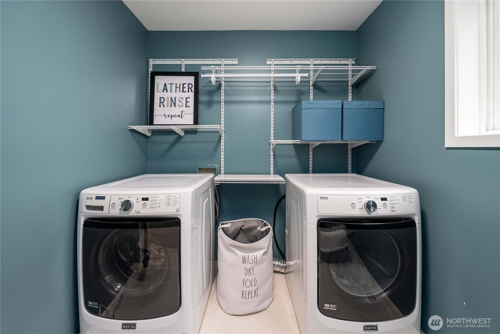 25010 235th Court Southeast Maple Valley, WA 98038 - Photo 21 of 40 a utility room with dryer and washer