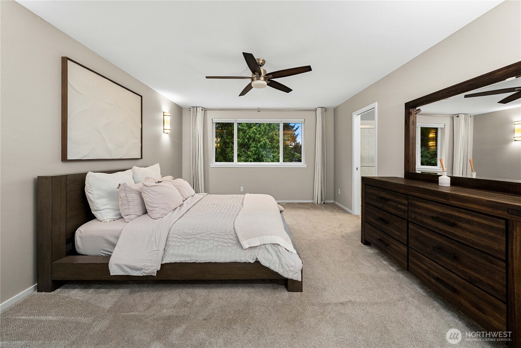 25010 235th Court Southeast Maple Valley, WA 98038 - Photo 26 of 40 a bedroom with a bed and window