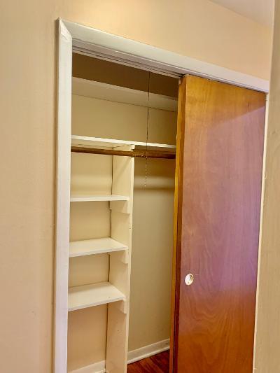 7019 North Ridge Boulevard, Unit 2C Chicago, IL 60645 - Photo 10 of 12 a view of walk in closet with empty racks