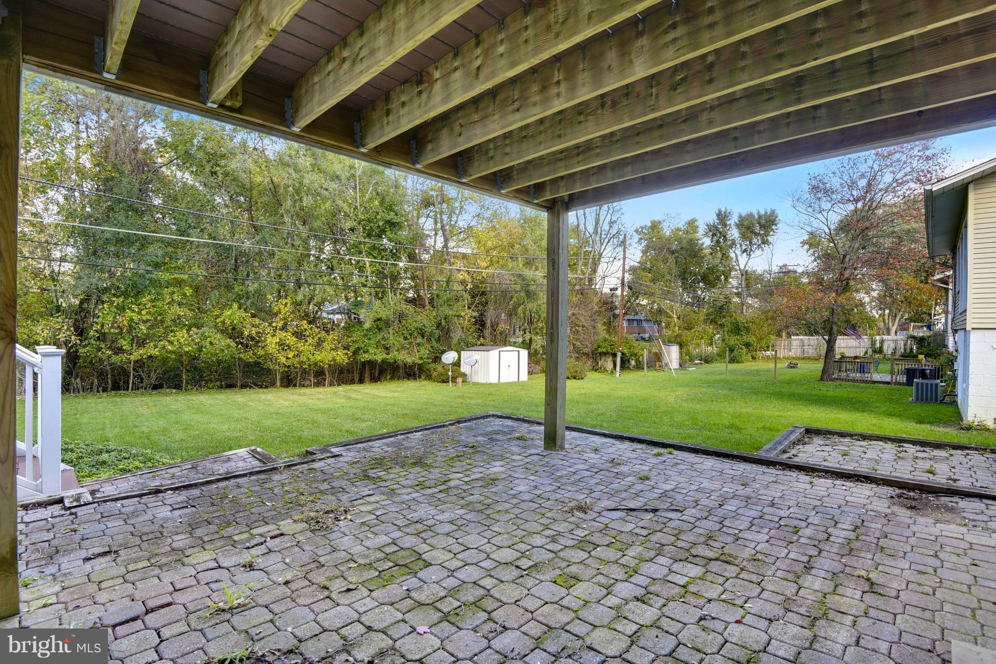 176 Cinder Road Lutherville-Timonium, MD 21093 - Photo 22 of 26 Covered Patio off of the Family Room
