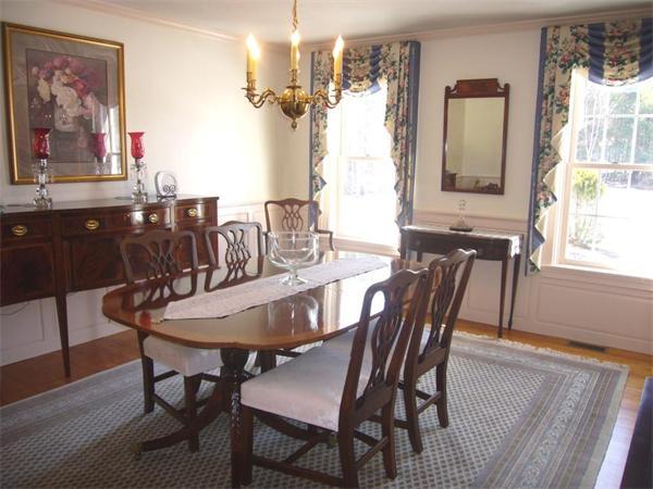219 Hayden Road Groton, MA 01450 - Photo 10 of 29 a dining room with furniture and window