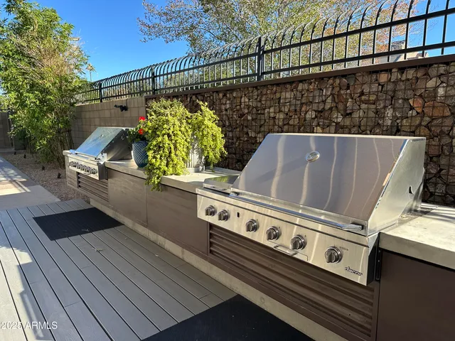 a front view of a building