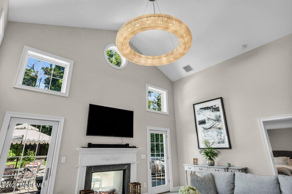 3 Ruddy Court Little Silver, NJ 07739 - Photo 41 of 55 a living room with furniture and a flat screen tv