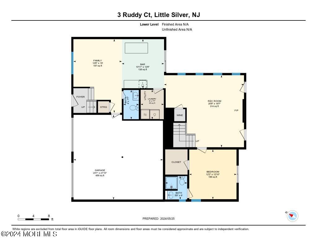 3 Ruddy Court Little Silver, NJ 07739 - Photo 54 of 55 Floor Plan