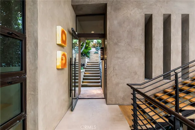 a view of yard from deck