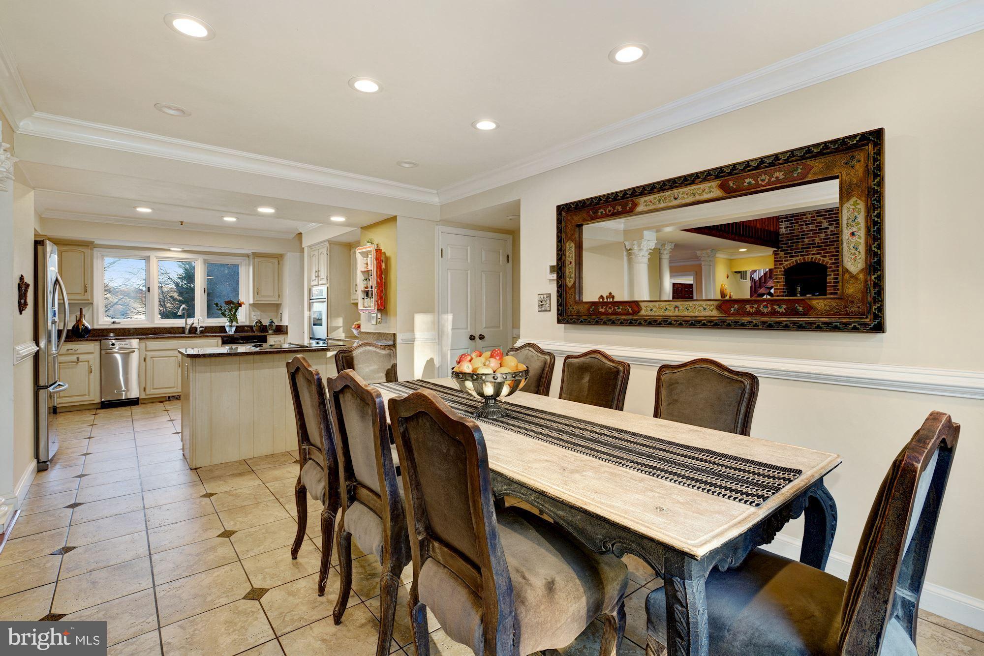 6 Travilah Terrace Potomac, MD 20854 - Photo 14 of 49 Breakfast Room Off the Kitchen