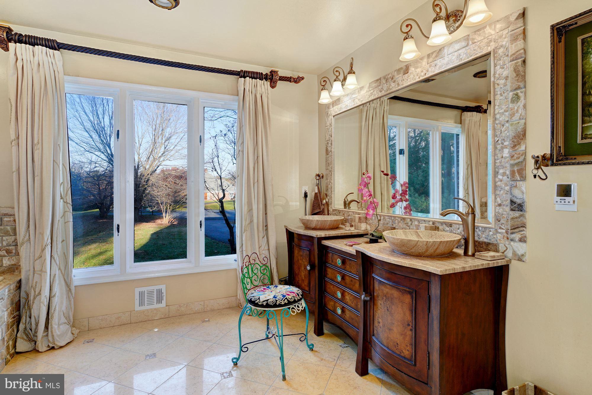 6 Travilah Terrace Potomac, MD 20854 - Photo 23 of 49 Remodeled Owner's Bathroom