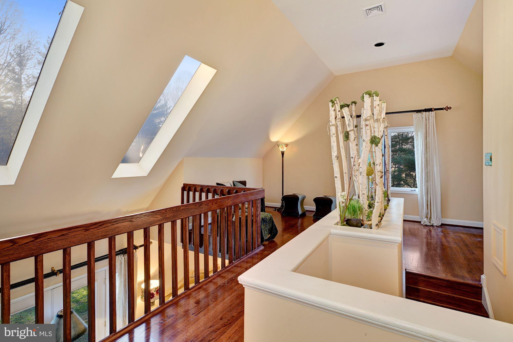 6 Travilah Terrace Potomac, MD 20854 - Photo 25 of 49 Owner's Bedroom Loft with Skylights