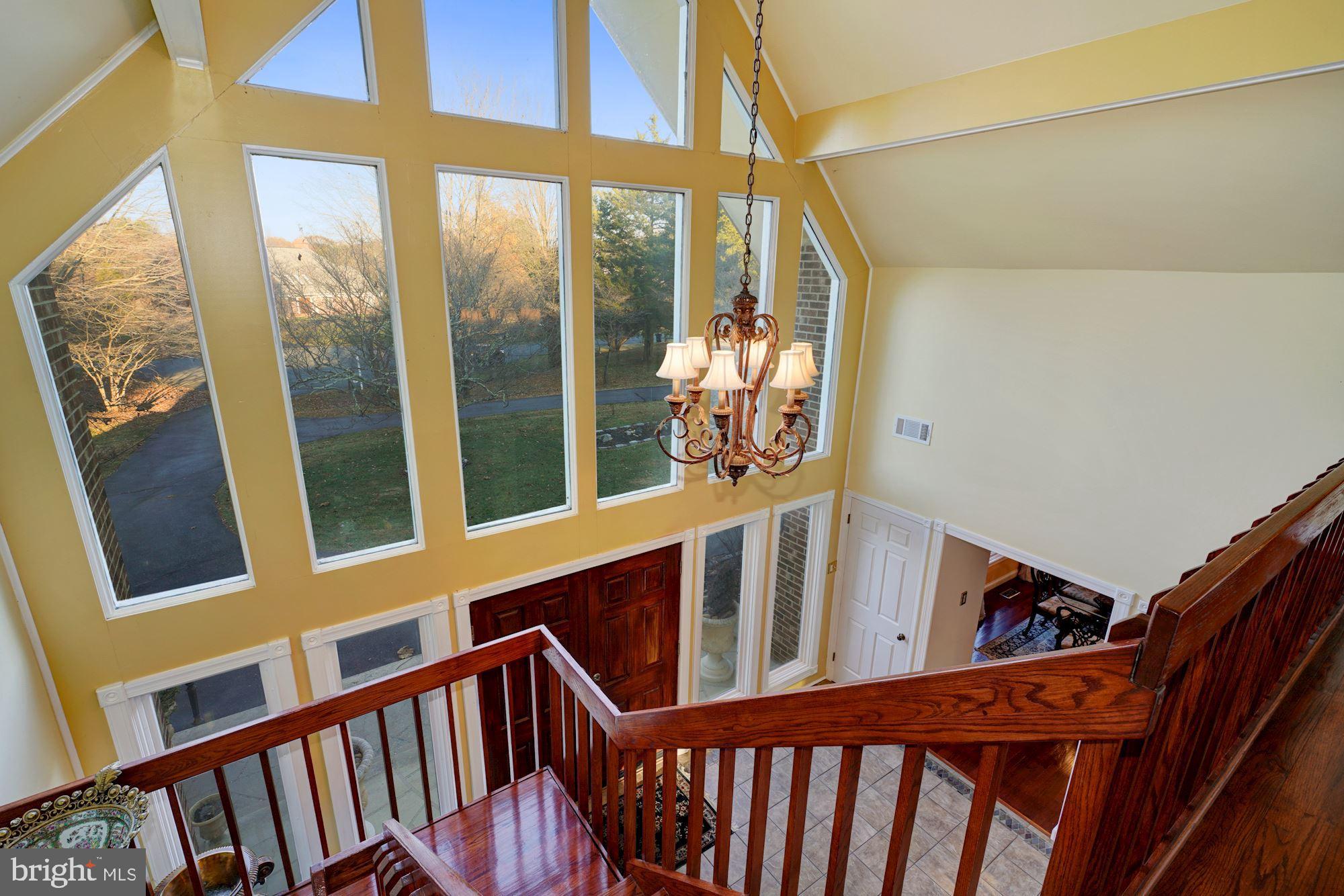 6 Travilah Terrace Potomac, MD 20854 - Photo 28 of 49 View from Upper Level into the Foyer
