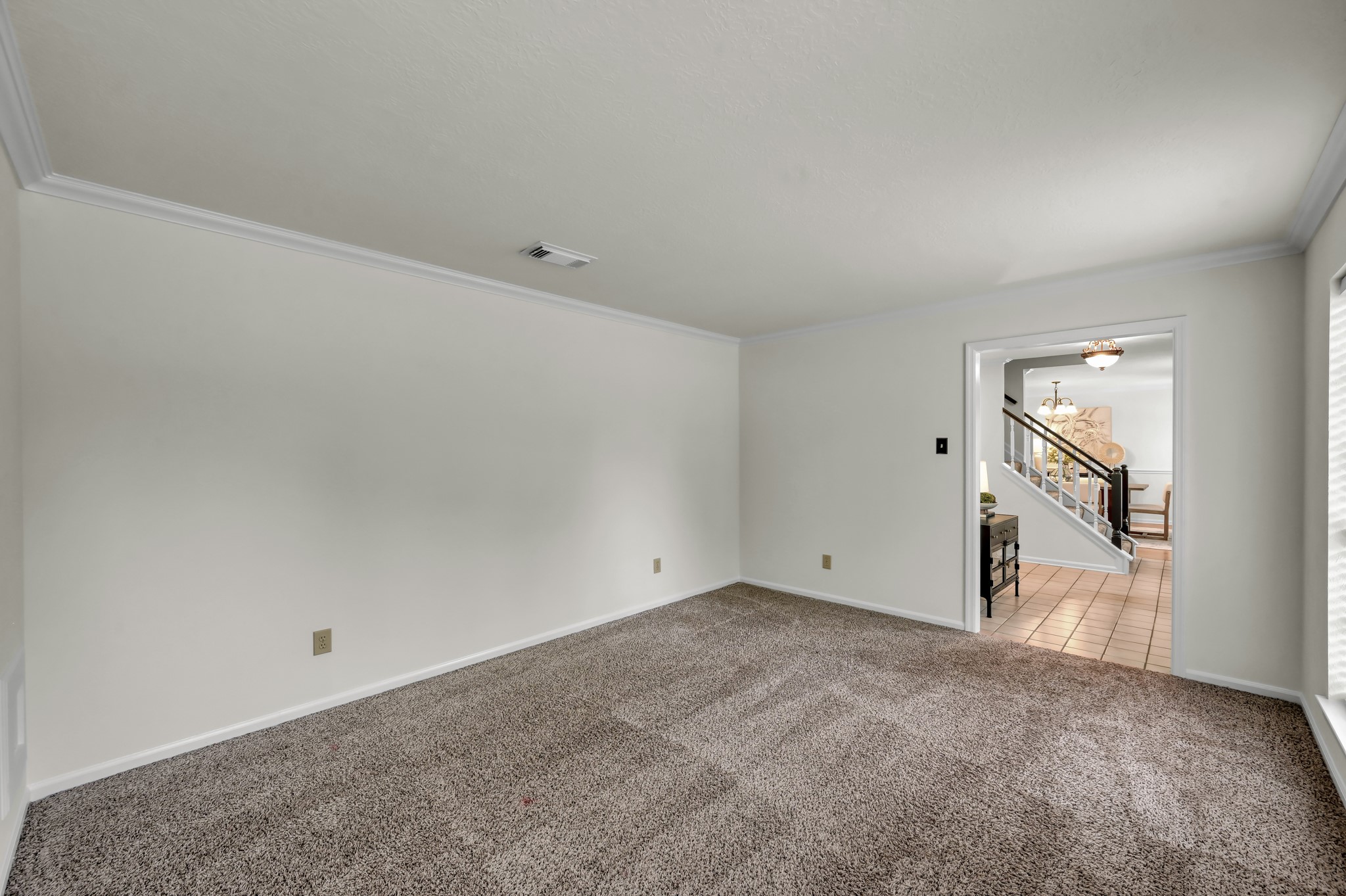 114 Regency Way Conroe, TX 77304 - Photo 23 of 48 Front downstairs flex room, perfect for home office, home schooling, or game/play room.
