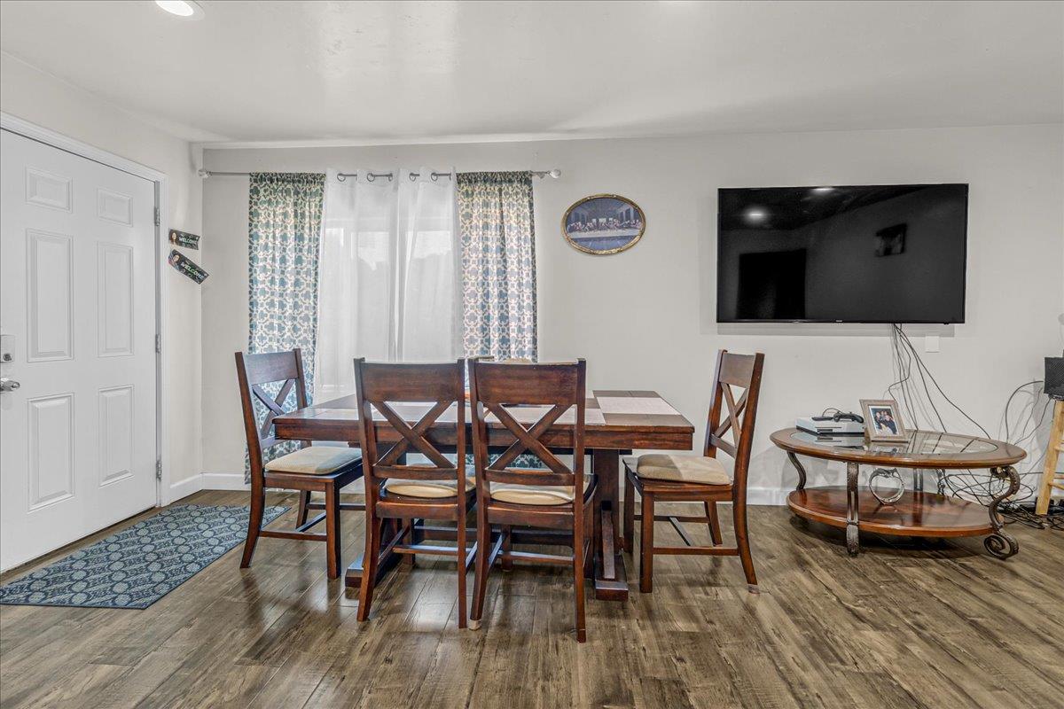 18810 Moro Road Salinas, CA 93907 - Photo 7 of 40 a view of a dining room with furniture and wooden floor