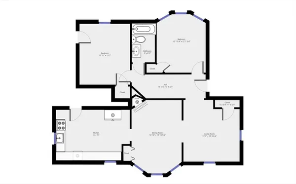 $2,900 | 41 Marion Street, Unit 2, Quincy, MA 02170