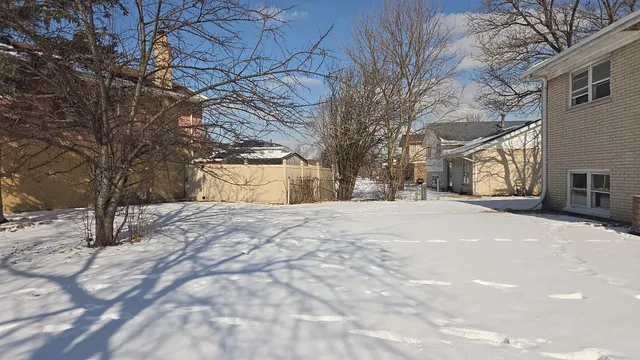 a view of road and with trees
