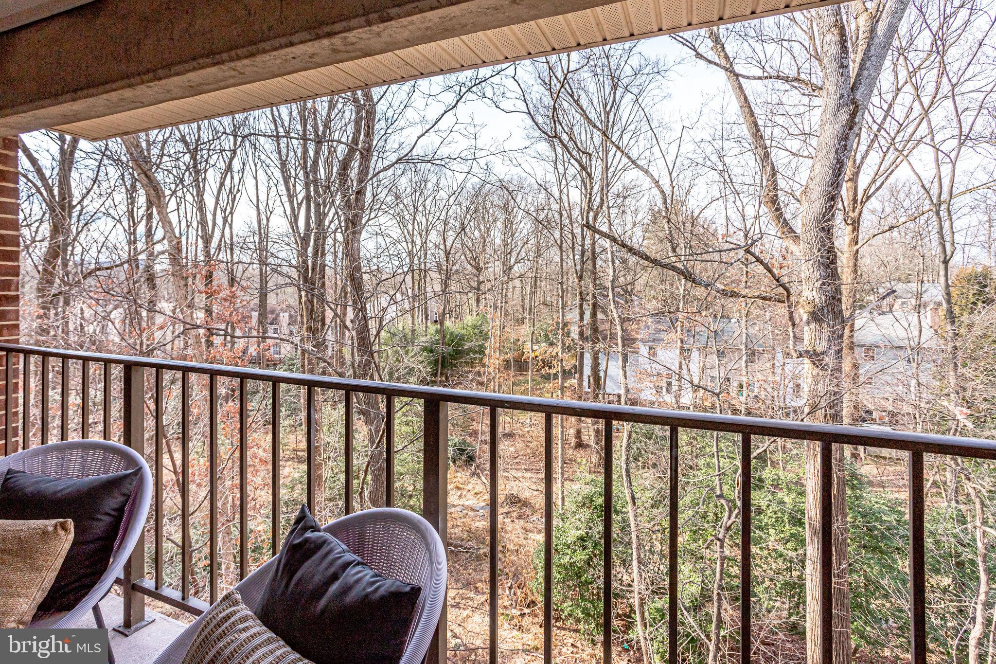 1538 Northgate Square, Unit 31B Reston, VA 20190 - Photo 30 of 30 Balcony Views