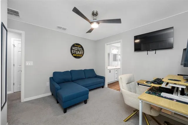 a view of a storage & utility room