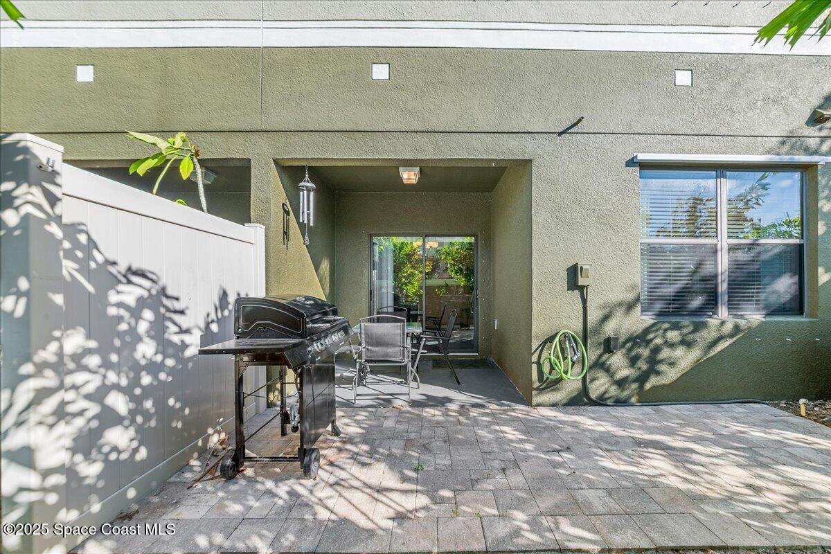 1345 Lara Circle, Unit 102 Rockledge, FL 32955 - Photo 28 of 34 a view of outdoor space yard and porch