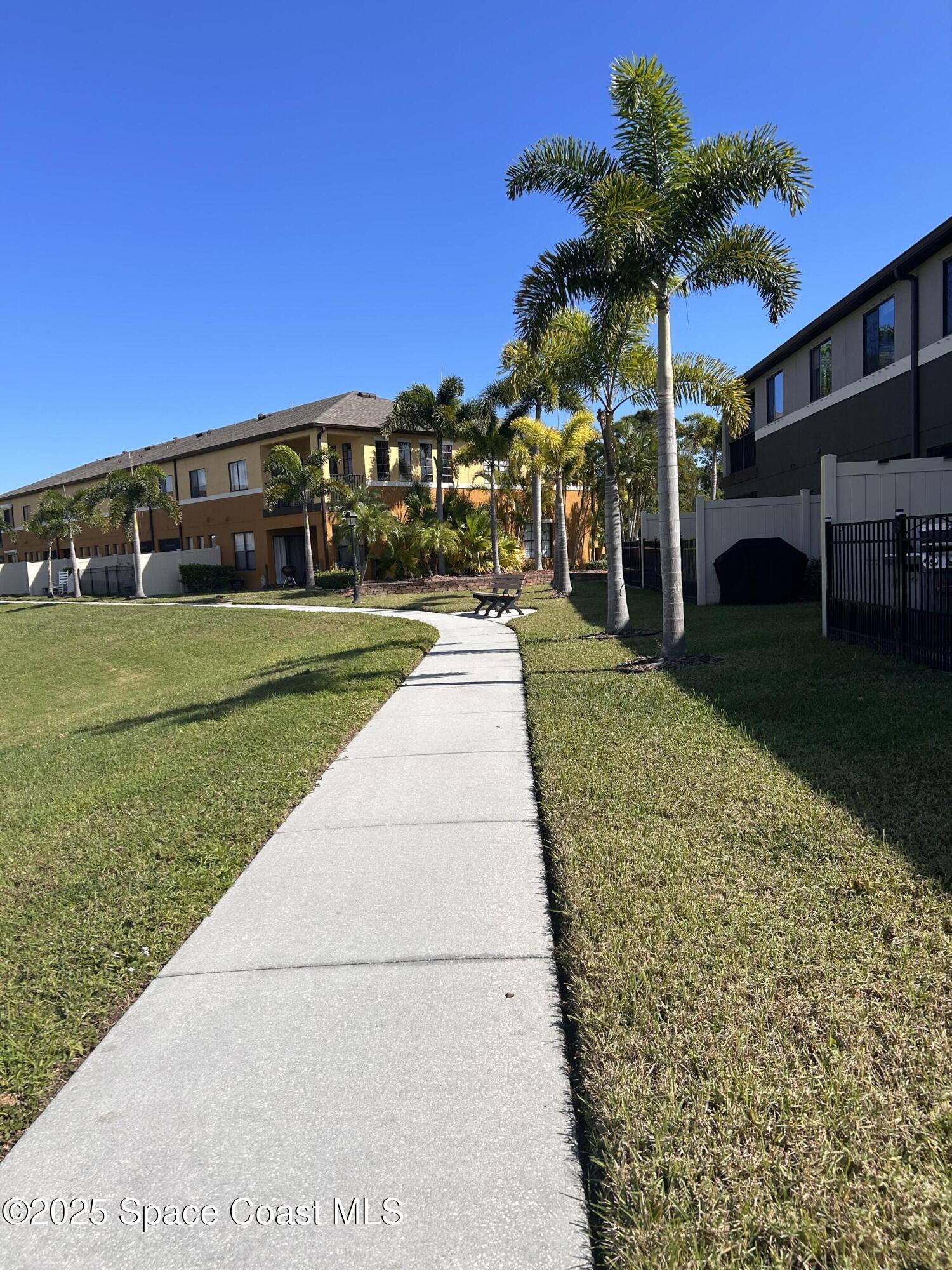 1345 Lara Circle, Unit 102 Rockledge, FL 32955 - Photo 34 of 34 a view of a volley ball court