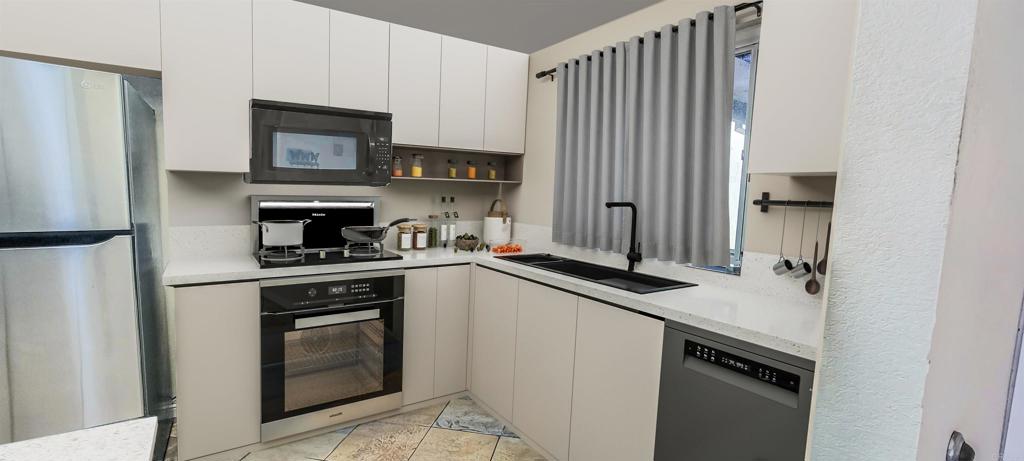 1469 Sundance Way Oceanside, CA 92057 - Photo 3 of 27 a kitchen with granite countertop a sink stove and refrigerator