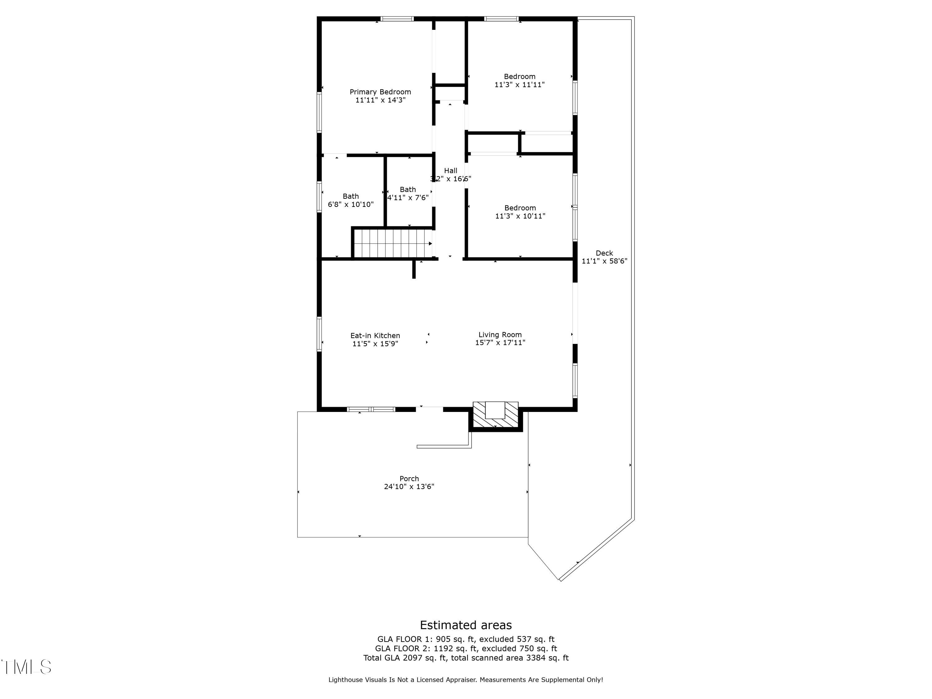 154 Spinnaker Lane, Unit 154 Semora, NC 27343 - Photo 62 of 64 2-Floorplan #1