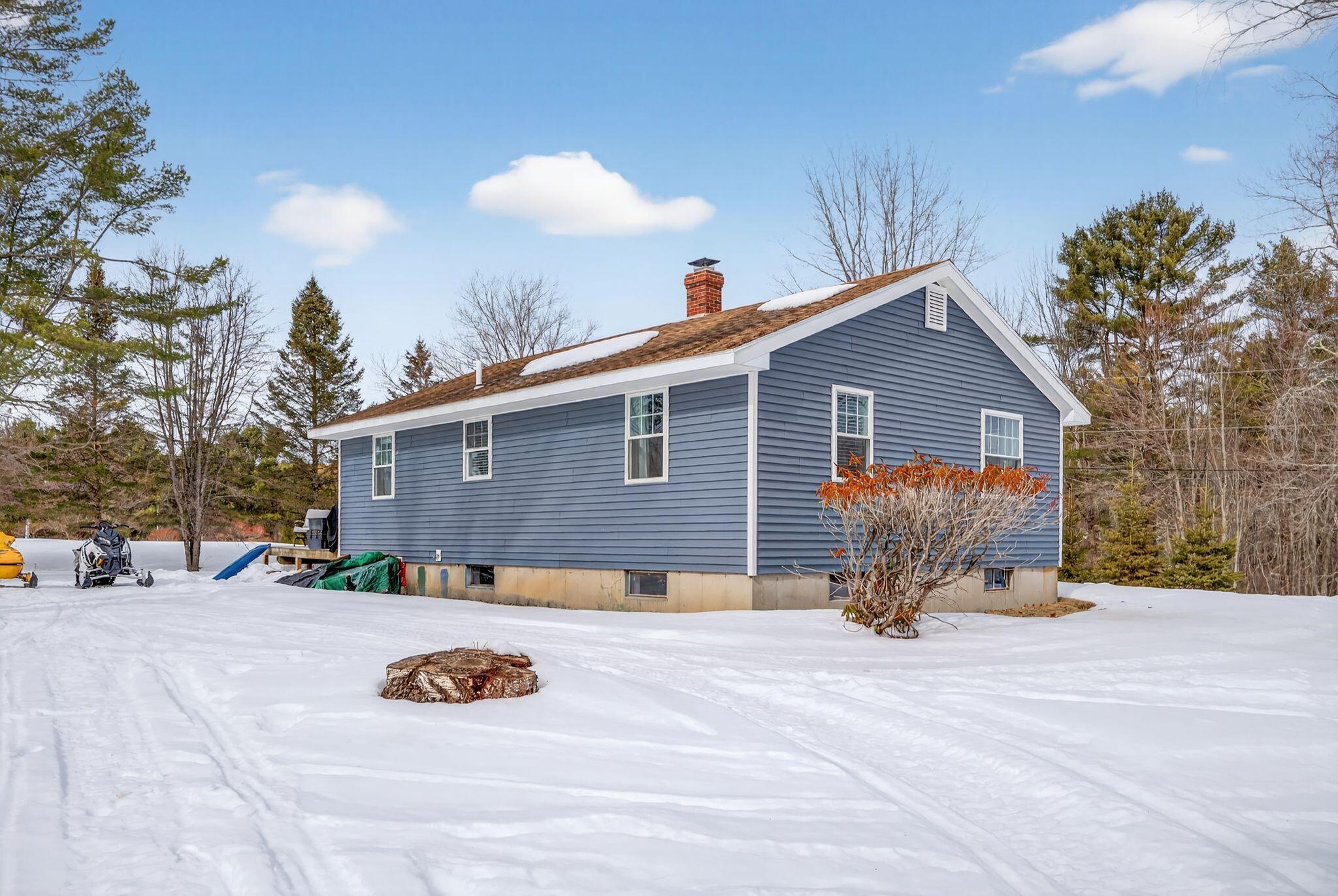 508 Mountfort Road North Yarmouth, ME 04097 - Photo 5 of 25 side view of house