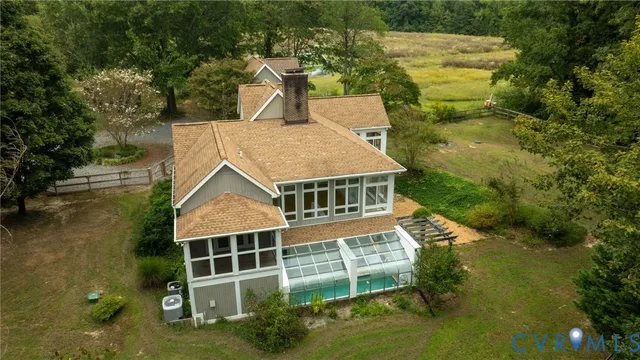 a view of a swimming pool