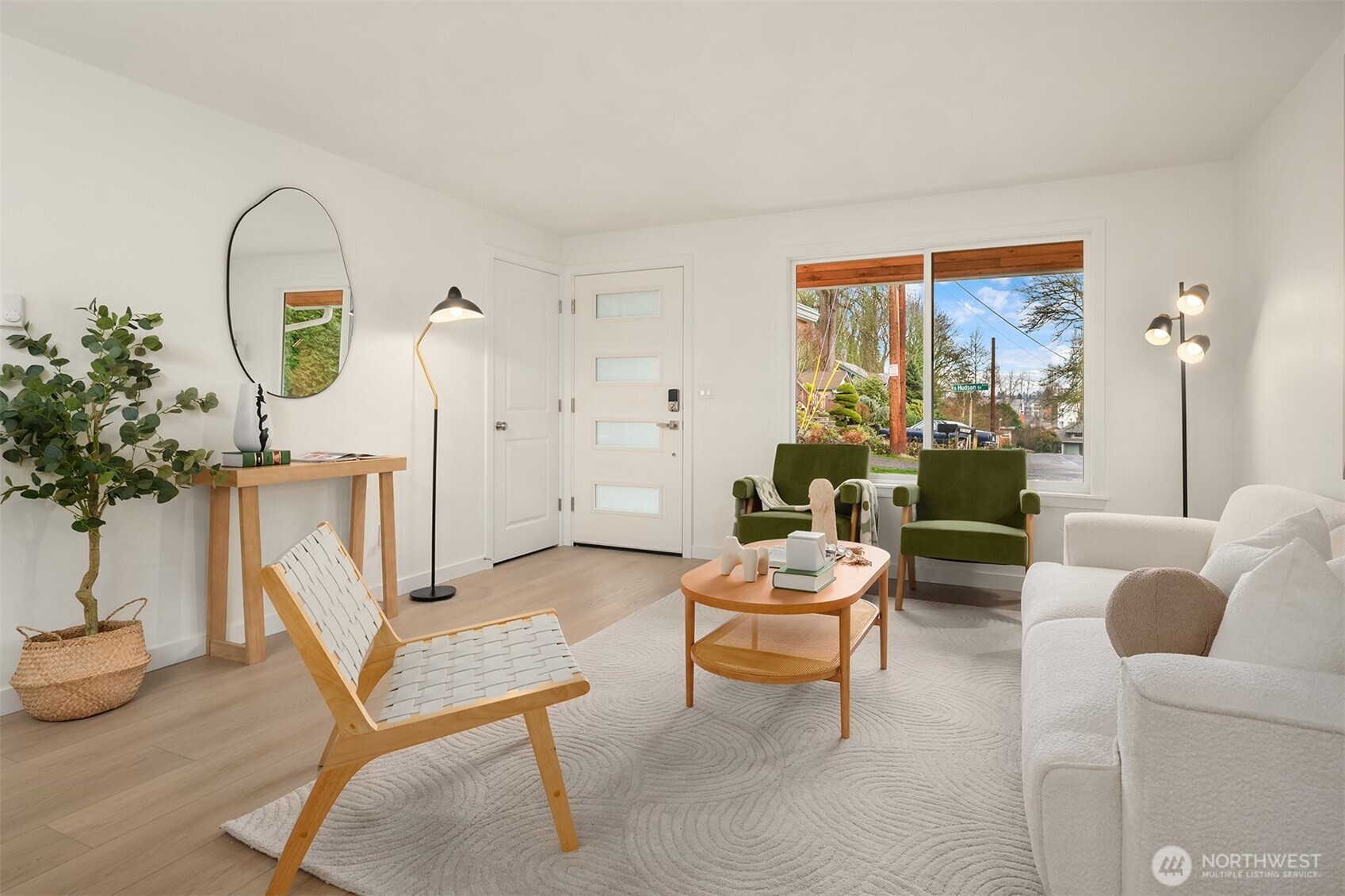 3105 South Hudson Street Seattle, WA 98108 - Photo 12 of 26 a living room with furniture and wooden floor