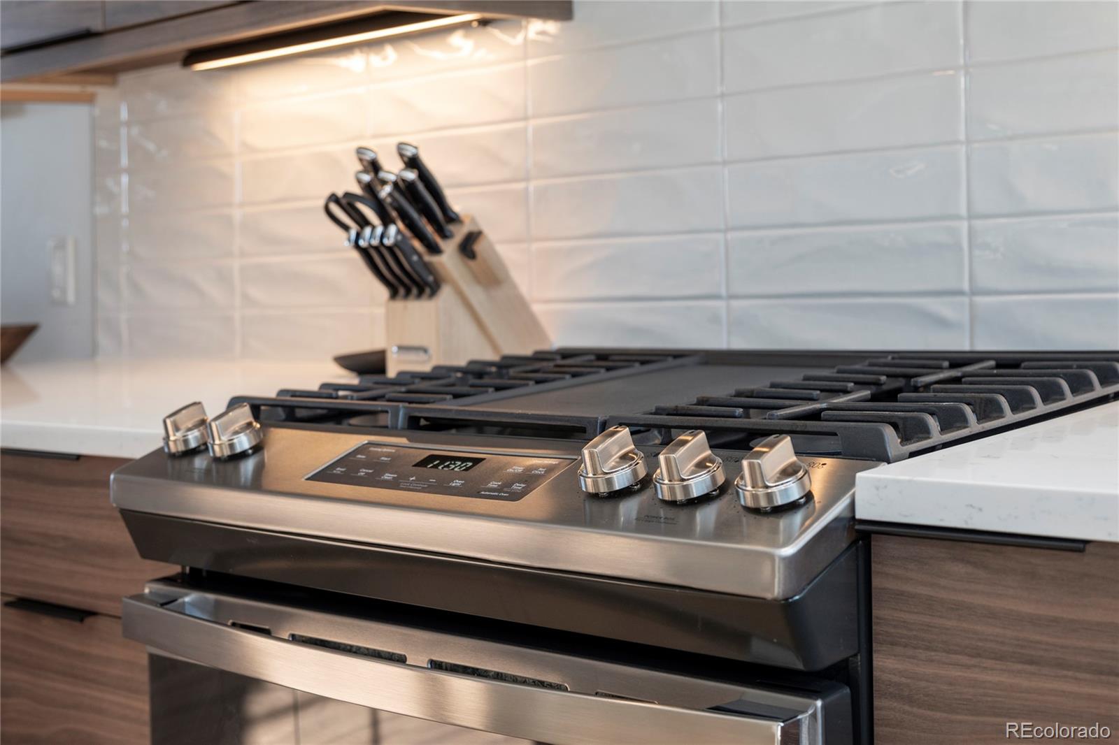 109 Saddle Mountain Camp Road Granby, CO 80446 - Photo 16 of 50 a close view of stove top oven