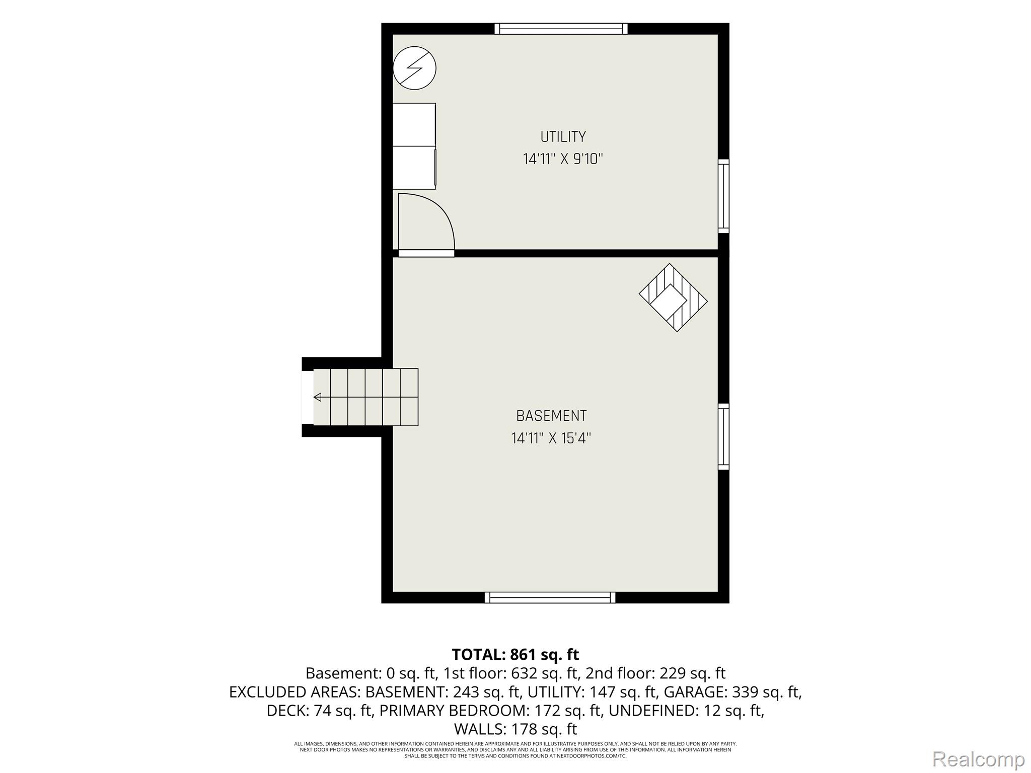 507 Brookside Road Ypsilanti, MI 48197 - Photo 57 of 57 Floor plan