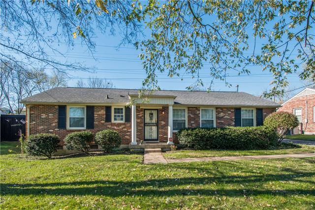 313 Gates Road Goodlettsville, TN 37072 - Photo 1 of 19 Covered front stoop is flanked by pillars on each side to lend an elegant first impression.