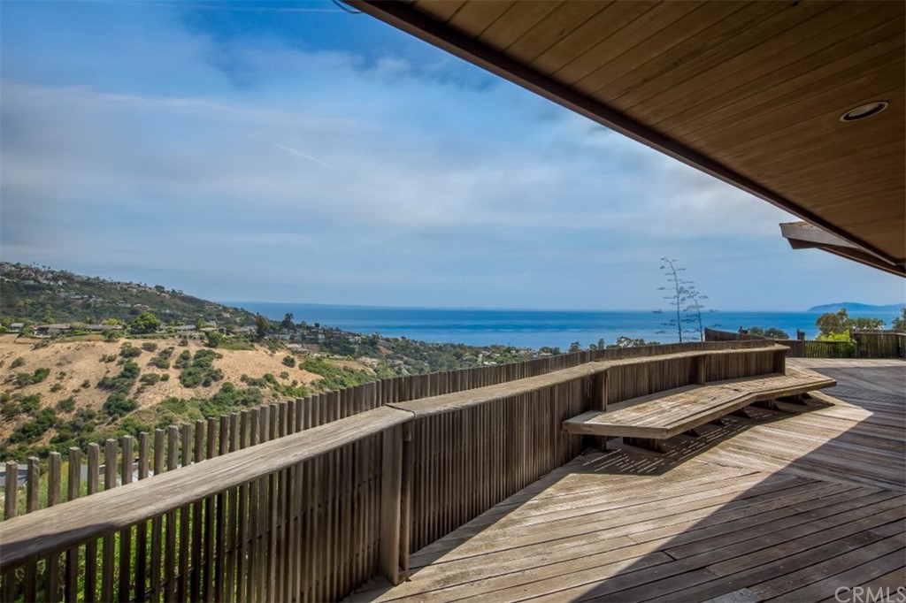 1844 Upper Rim Rock Road Laguna Beach, CA 92651 - Photo 7 of 38 a view of balcony with city view and ocean view