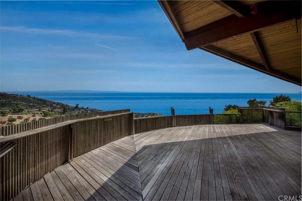 1844 Upper Rim Rock Road Laguna Beach, CA 92651 - Photo 8 of 38 a view of balcony with wooden floor