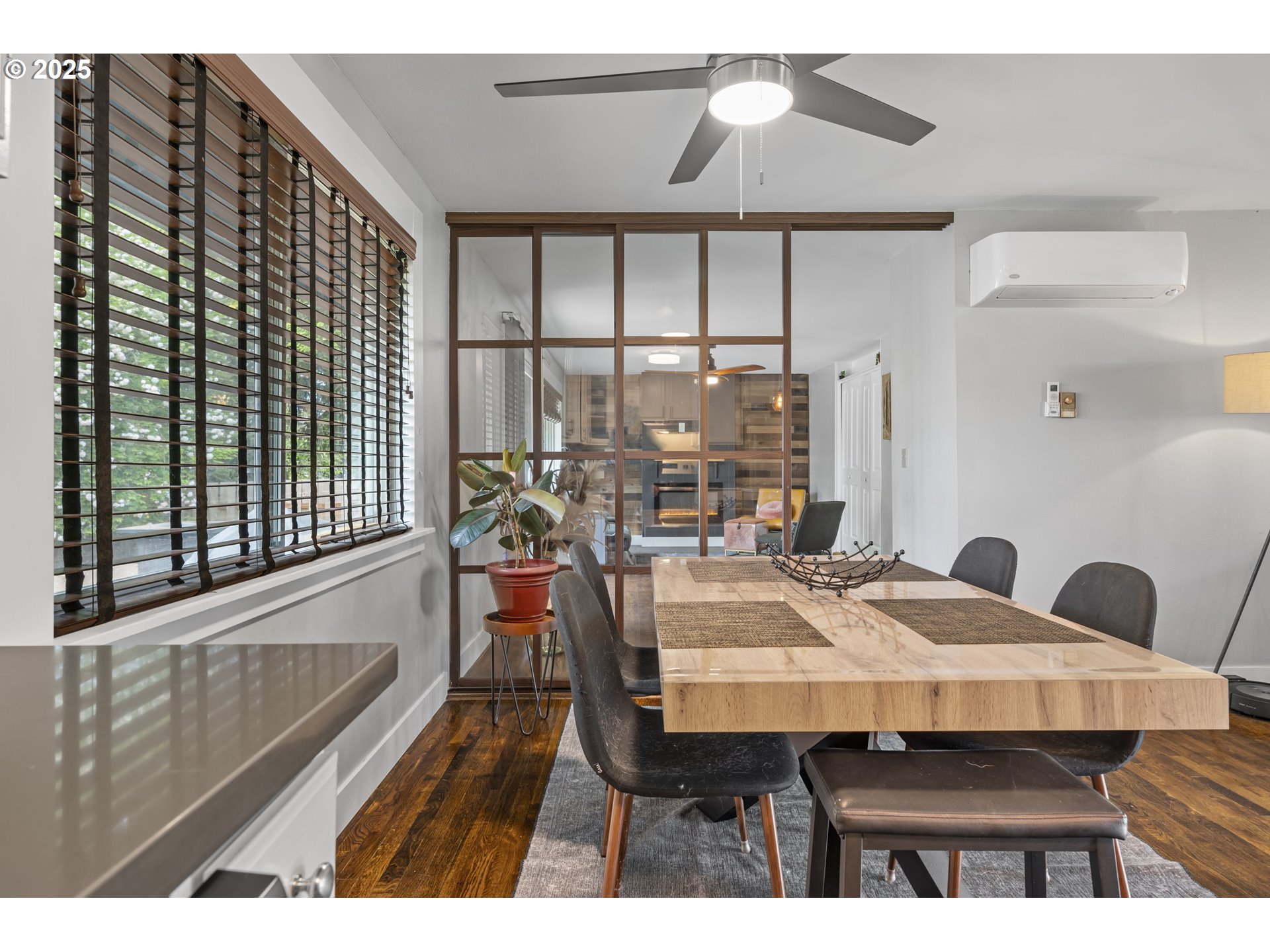 1245 Southeast 211th Avenue Gresham, OR 97030 - Photo 15 of 36 a view of a dining room with furniture window and outside view