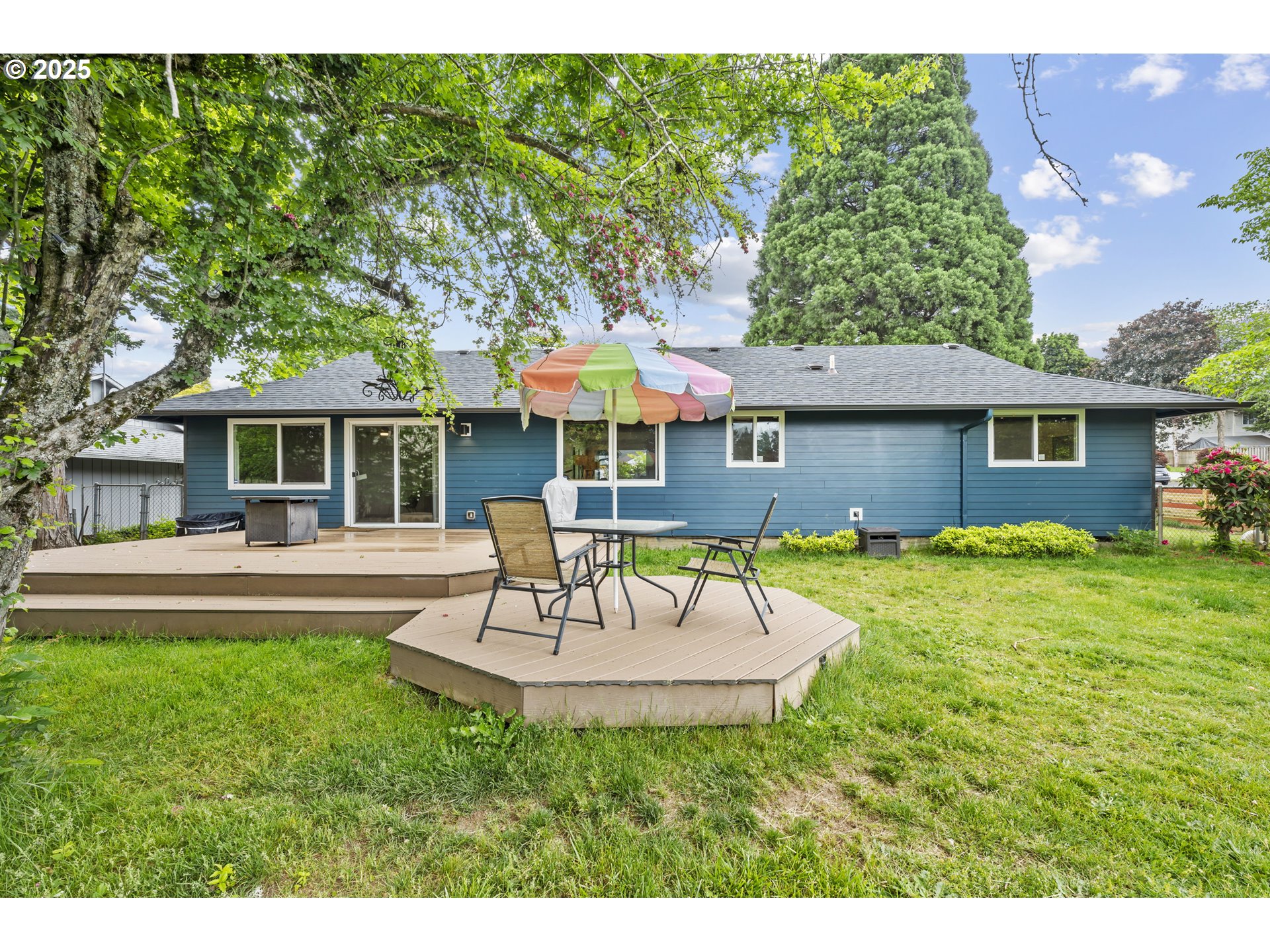 1245 Southeast 211th Avenue Gresham, OR 97030 - Photo 20 of 36 a house view with a garden space