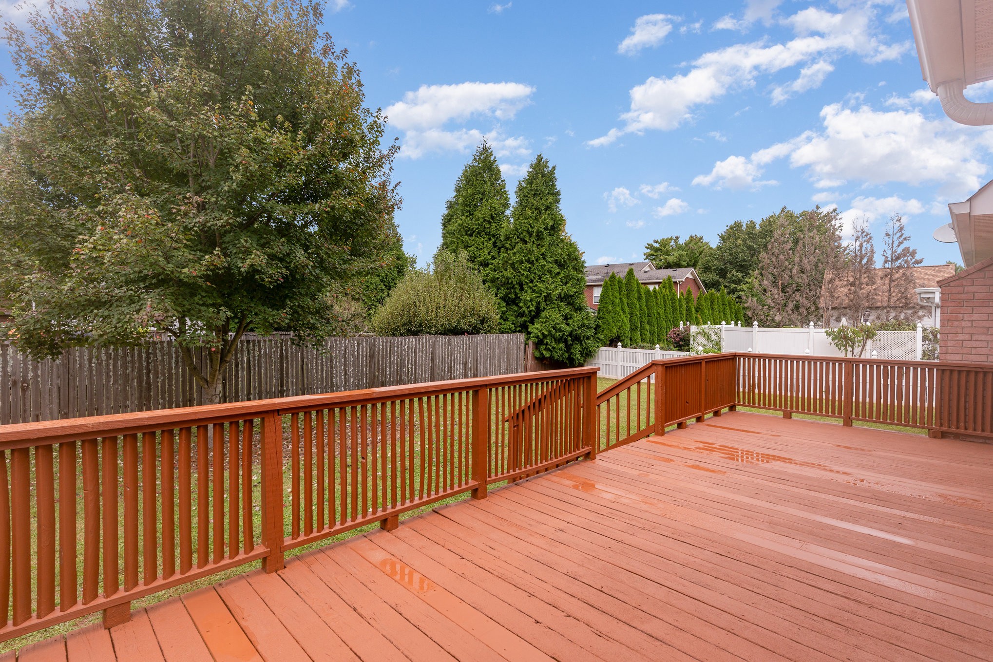 2822 Apache Moon Terrace Murfreesboro, TN 37127 - Photo 24 of 31 a view of deck with wooden floor and fence