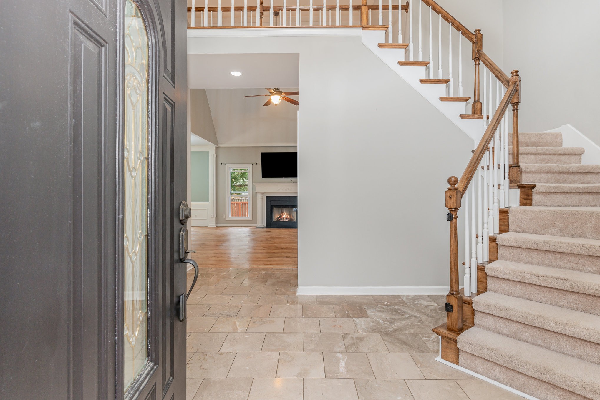 2822 Apache Moon Terrace Murfreesboro, TN 37127 - Photo 5 of 31 a view of entryway and hall with wooden floor
