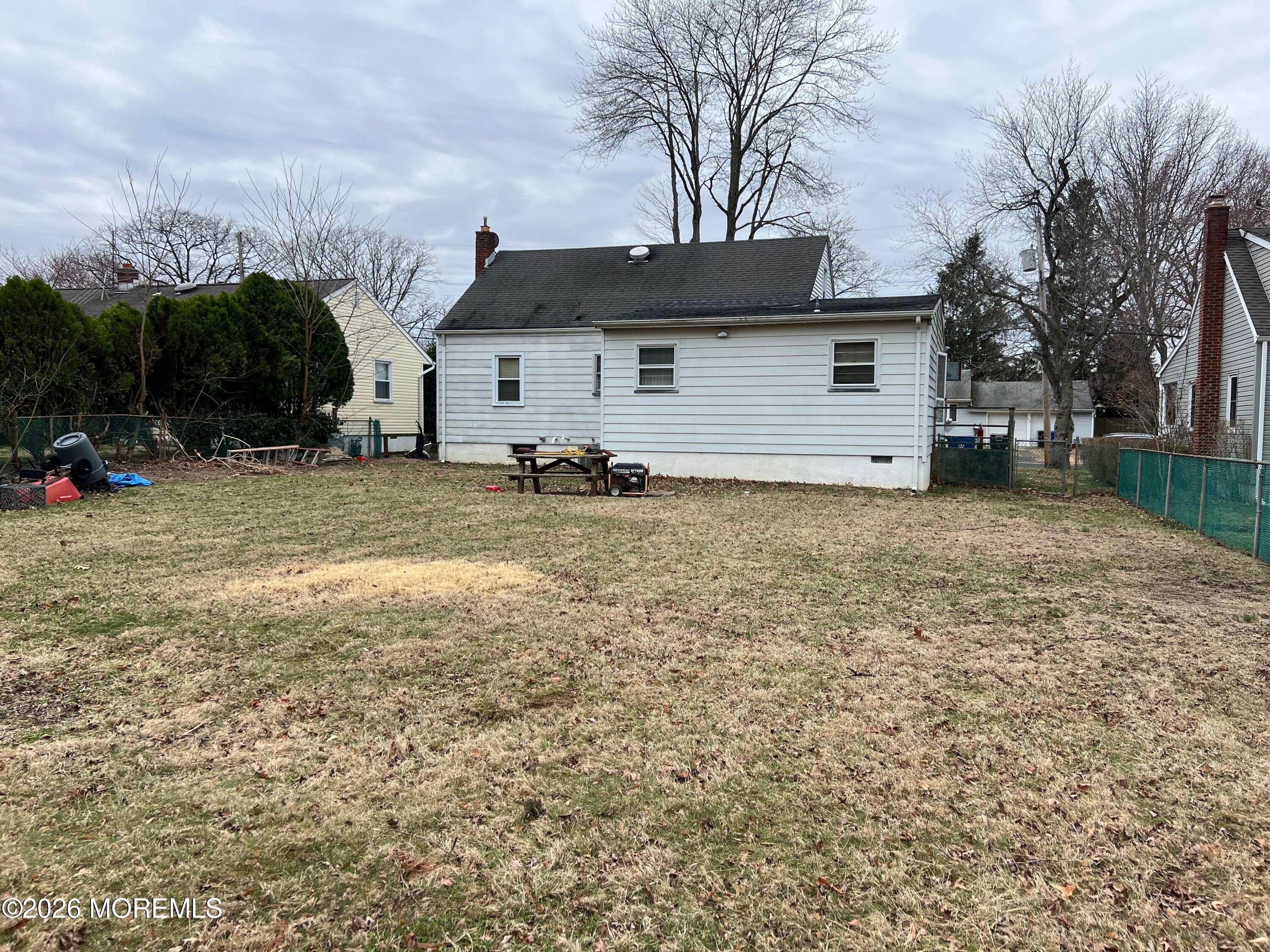 571 Hopping Road Belford, NJ 07718 - Photo 29 of 29 backyard towards the house