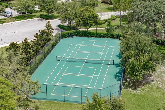 a view of a tennis court