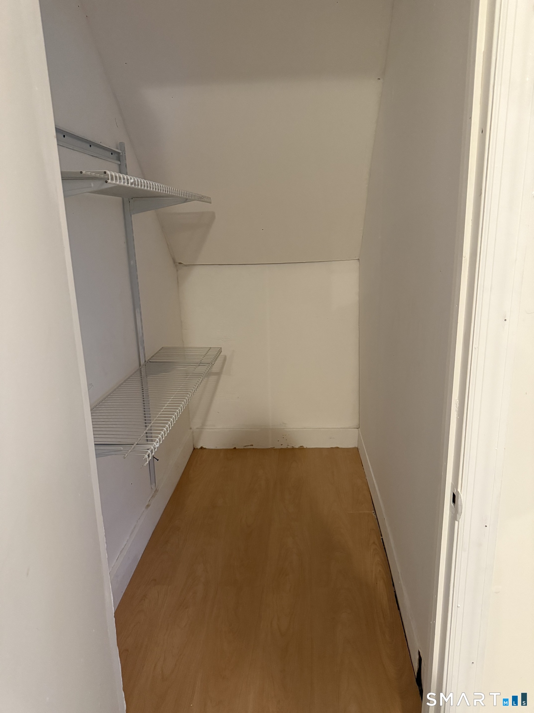 180 5th Street, Unit 1 Bridgeport, CT 06607 - Photo 22 of 26 a view of walk in closet with empty racks