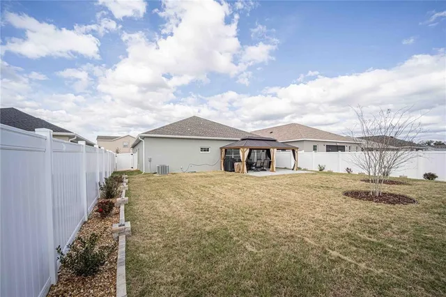 a house with a outdoor space