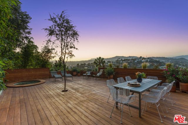 a view of a outdoor space with furniture