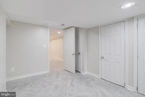 a view of empty room