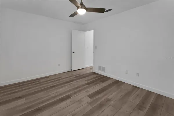 wooden floor in an empty room