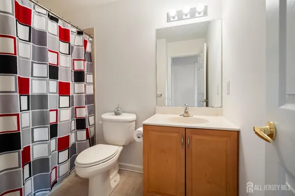 a bathroom with a sink and a toilet